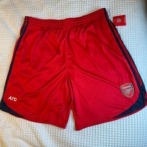 Arsenal official licensed men’s soccer shorts